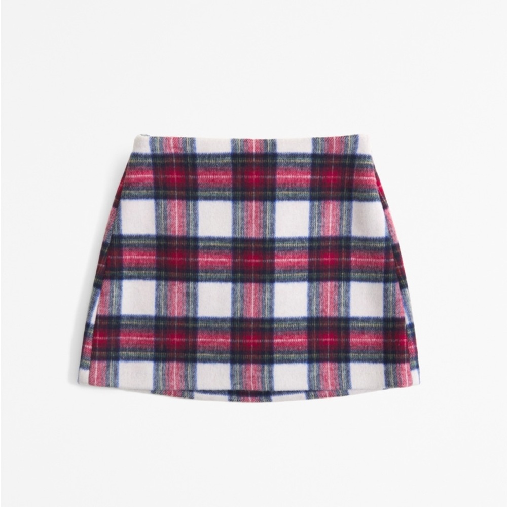 COPY - Abercrombie Plaid Mini Skort